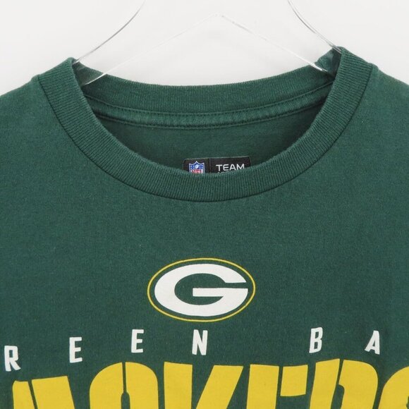 NFL Unisex Adult Medium Green Bay Packers Green Short Sleeve Crew Neck T Shirt - Picture 2 of 8